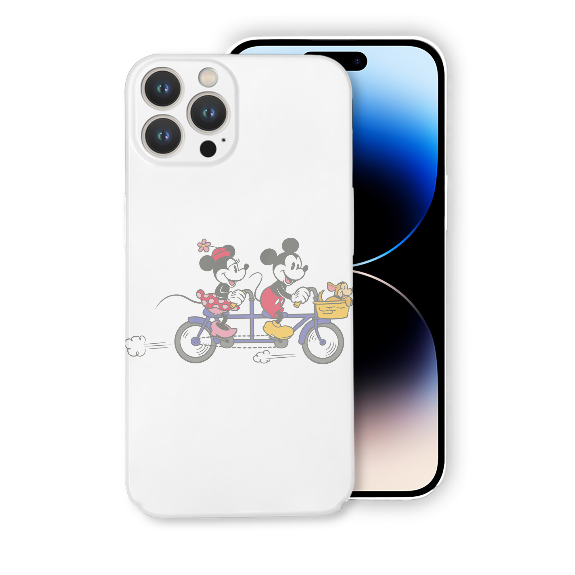 （画像用） ミッキーマウス Mickey Mouse 【iPhone 14シリーズ対応】ハードケース